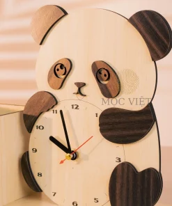 Đồng hồ hình gấu trúc