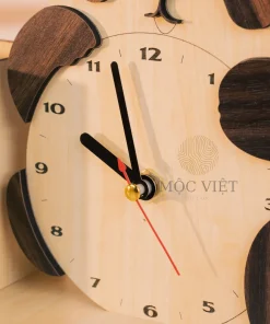 Đồng hồ gỗ để bàn