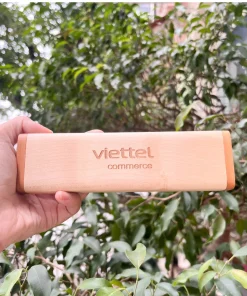 Hộp bút gỗ khắc theo yêu cầu