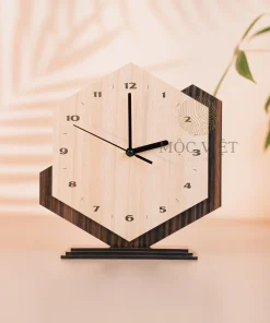 Đồng hồ lục giác để bàn