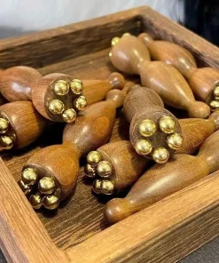 Con lăn massage bằng gỗ
