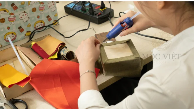 Workshop nghệ thuật bọc gấm