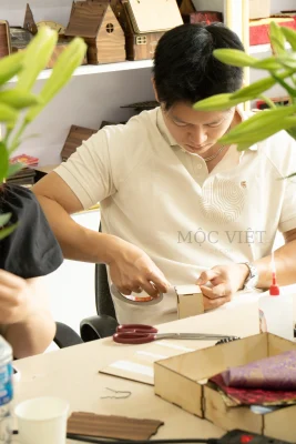 Trải nghiệm bọc hộp gấm
