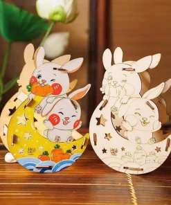 Đèn lồng cho bé bằng gỗ
