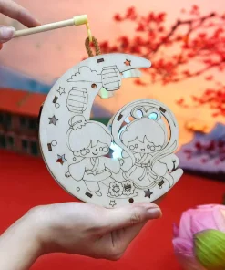 Đèn lồng tự tô màu